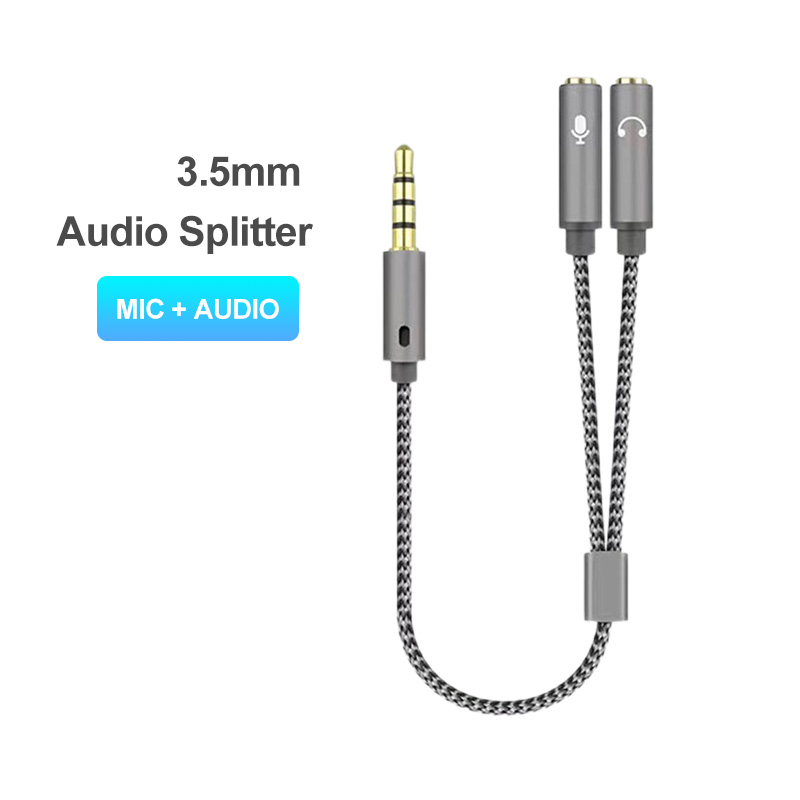 Esports Gaming Splitter - Rozgałęźnik słuchawkowy 3,5 mm Audio +