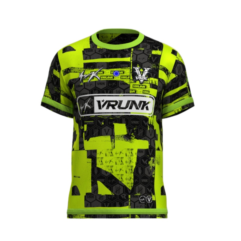 Esports Gaming Jersey - Nowa koszulka e-sportowa 2026, neonowy zielony