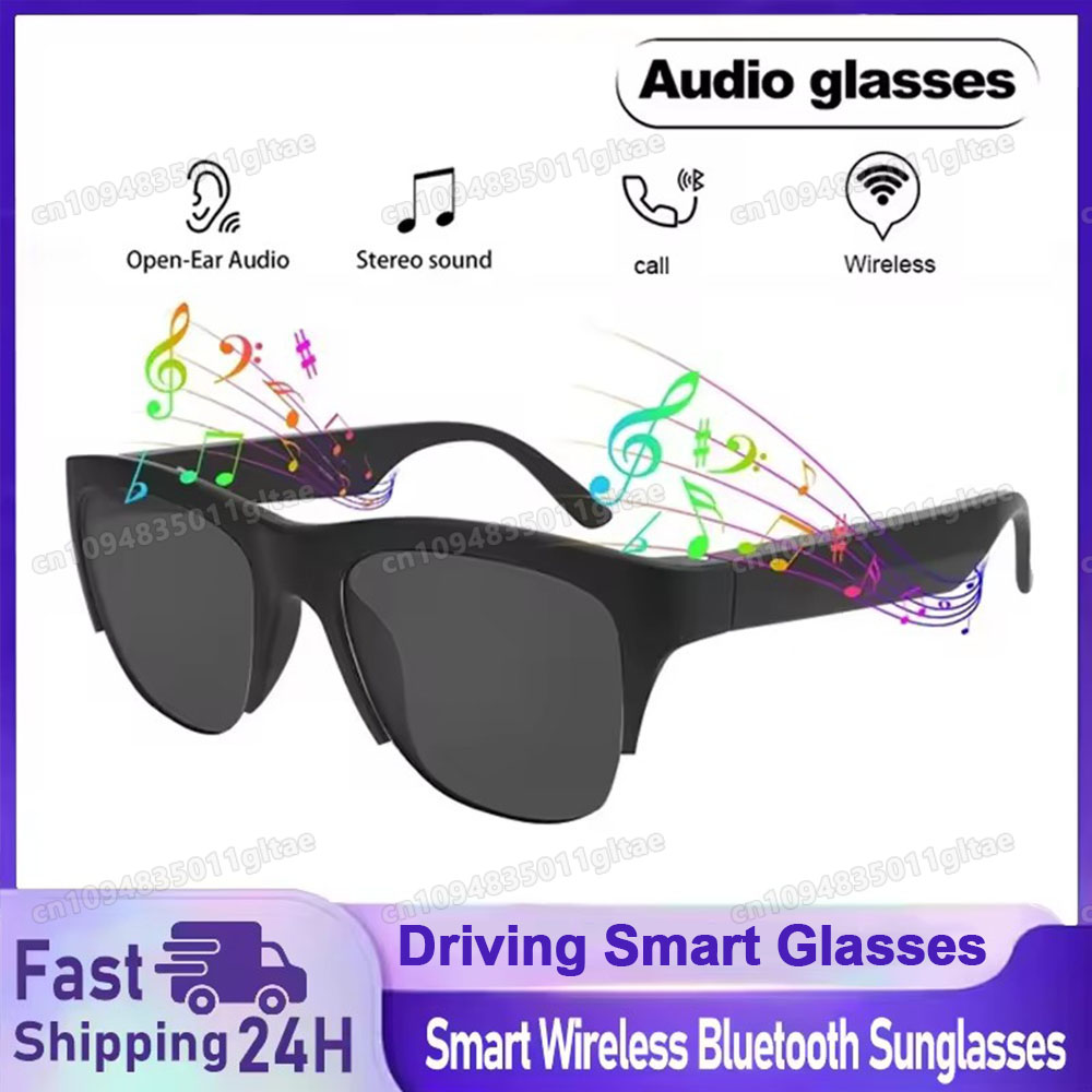Esports Gaming - Inteligentne okulary przeciwsłoneczne Bluetooth V5.3 z