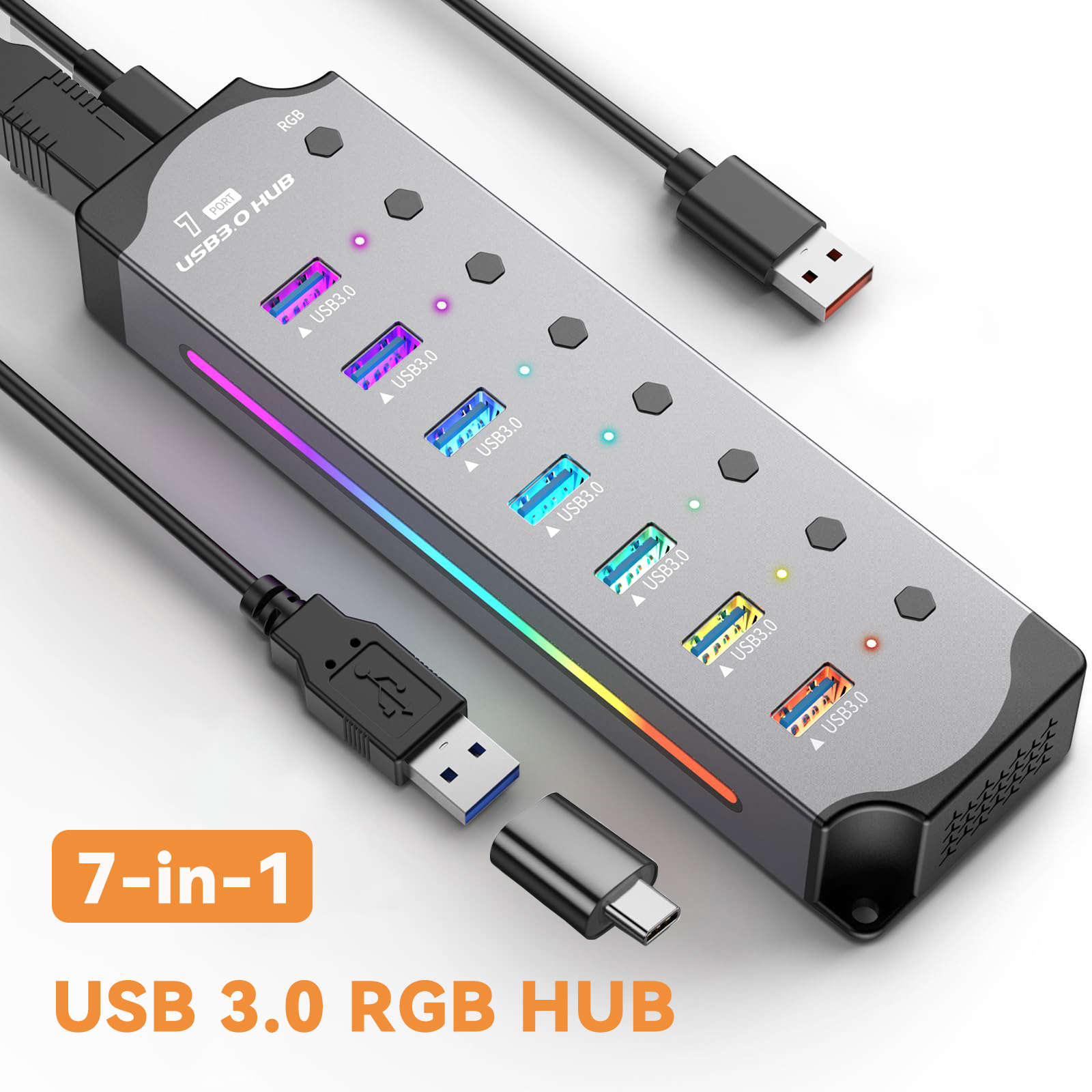 Esports Gaming Splitter - Hub USB 3.0 High Speed USB