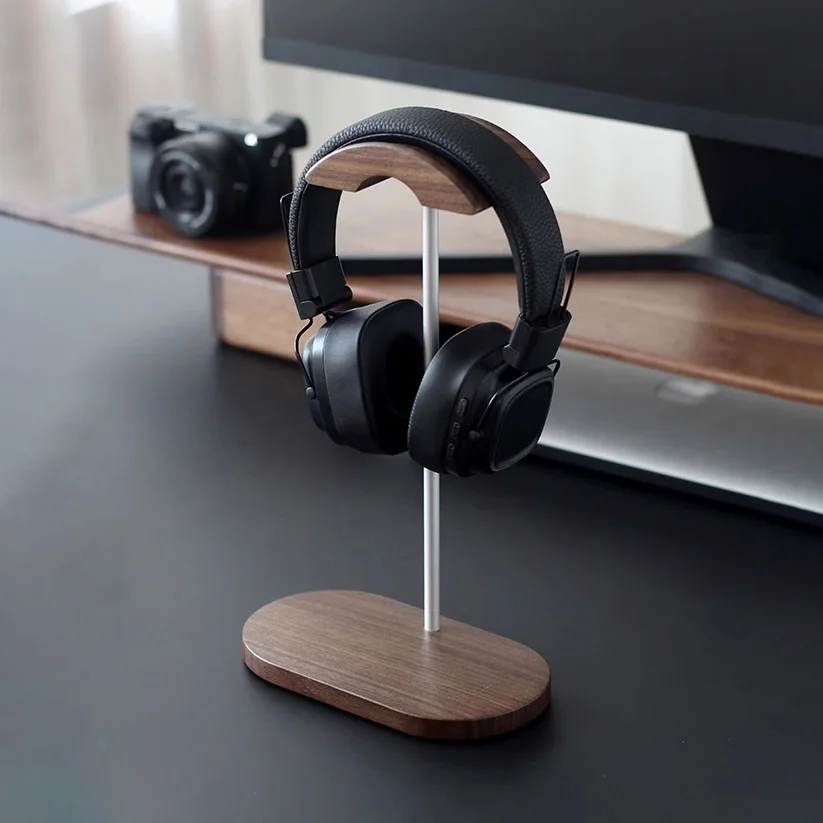 Esports Gaming Headset - Stojak na słuchawki e-sportowe z drewna