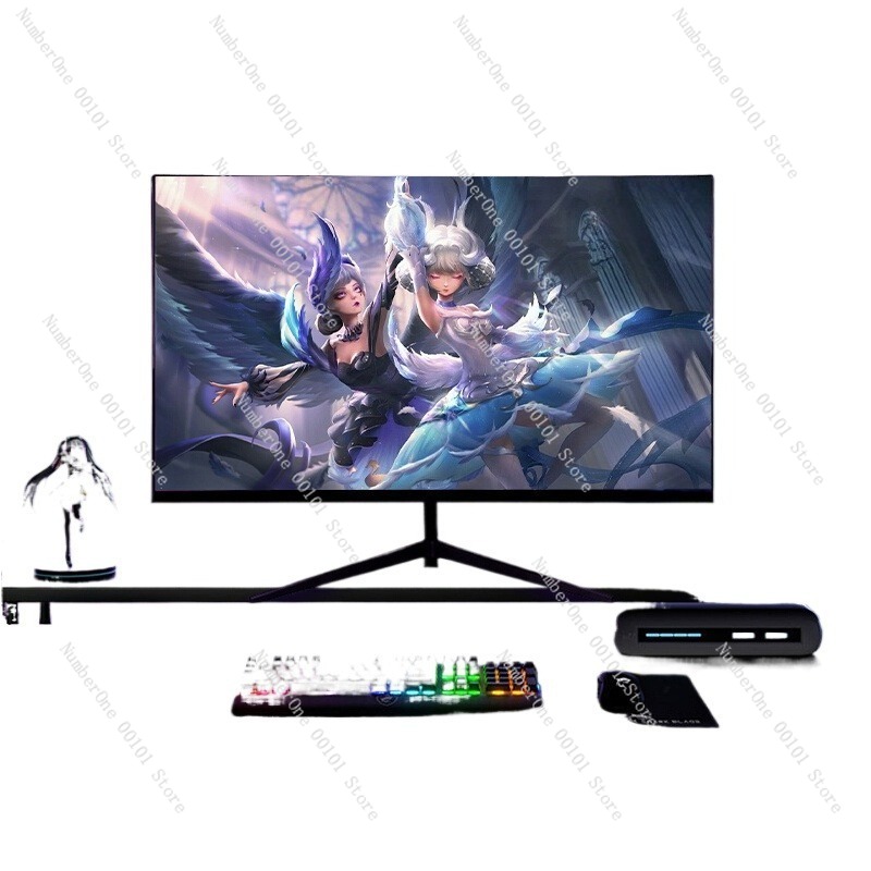 Gaming Monitor Curved - 24-calowy monitor zakrzywiony bezramkowy 2K 144