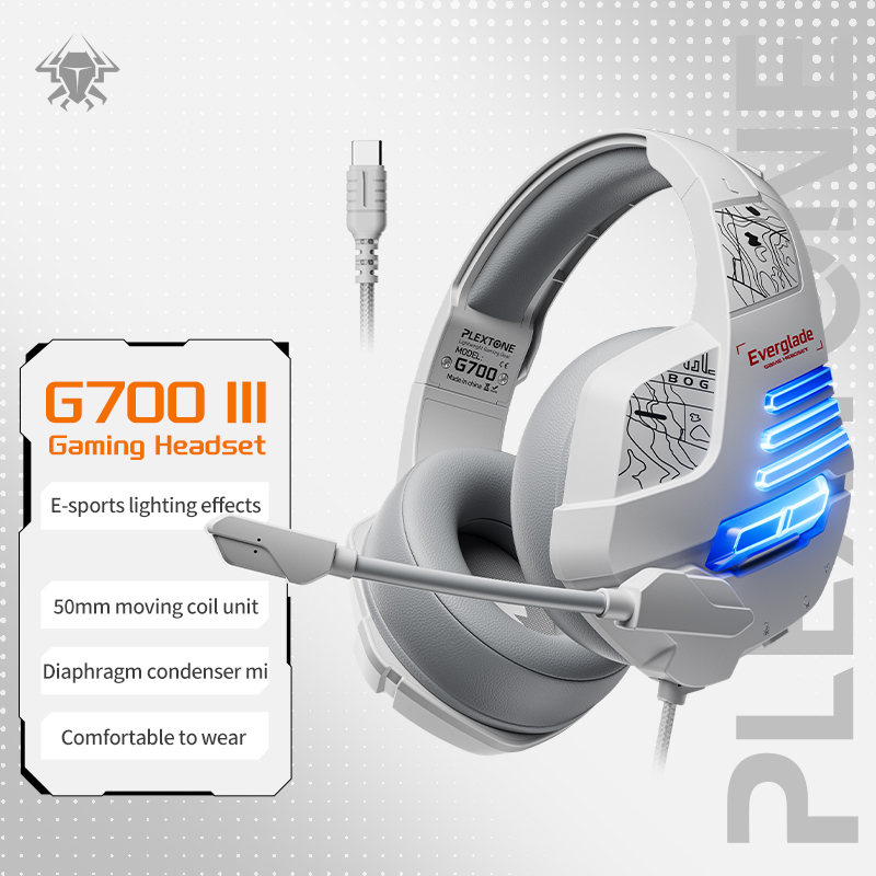 Esports Gaming Phone - Słuchawki gamingowe przewodowe PLEXTONE G700 z