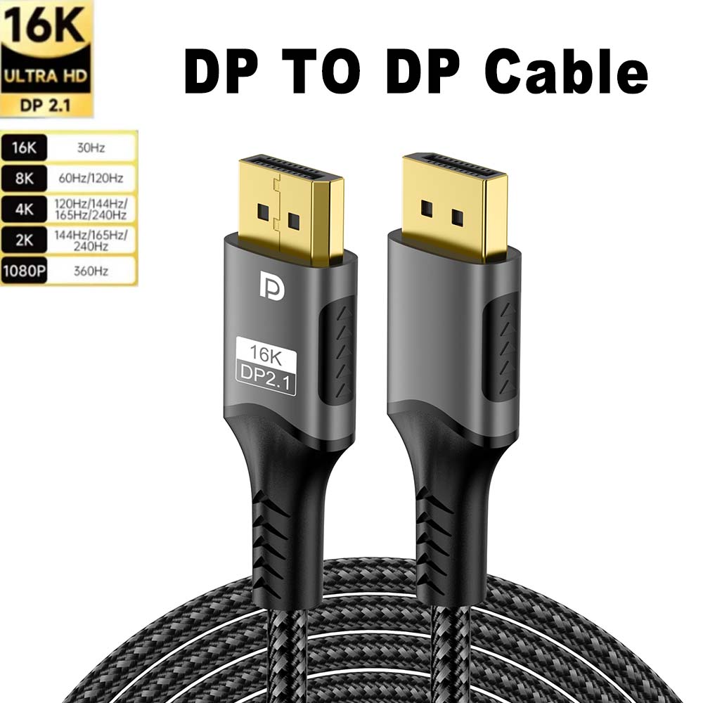 Gaming Speaker 2.1 - 16K DP 2.1 8K@120Hz 4K@240Hz 80Gbps