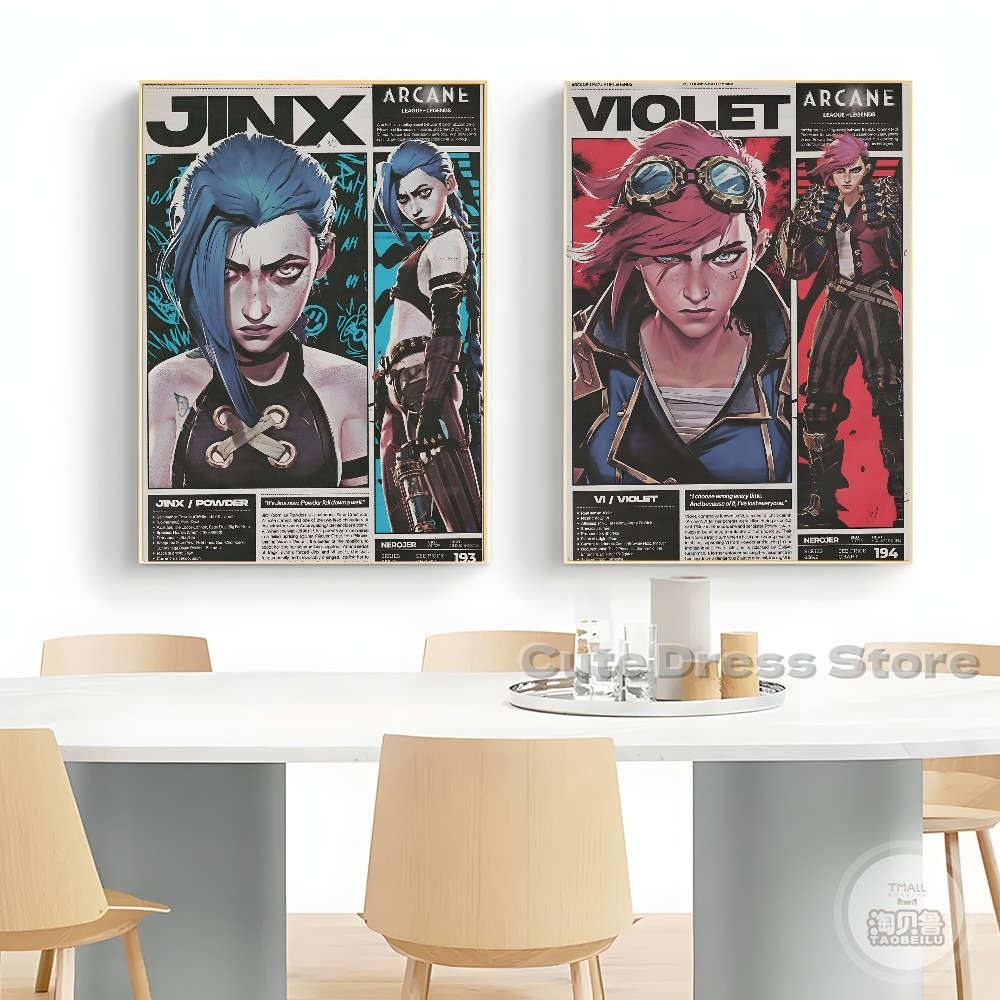 Arcane Obraz na Płótnie Bez Ra – Esports Gaming Poster recenzja i cena