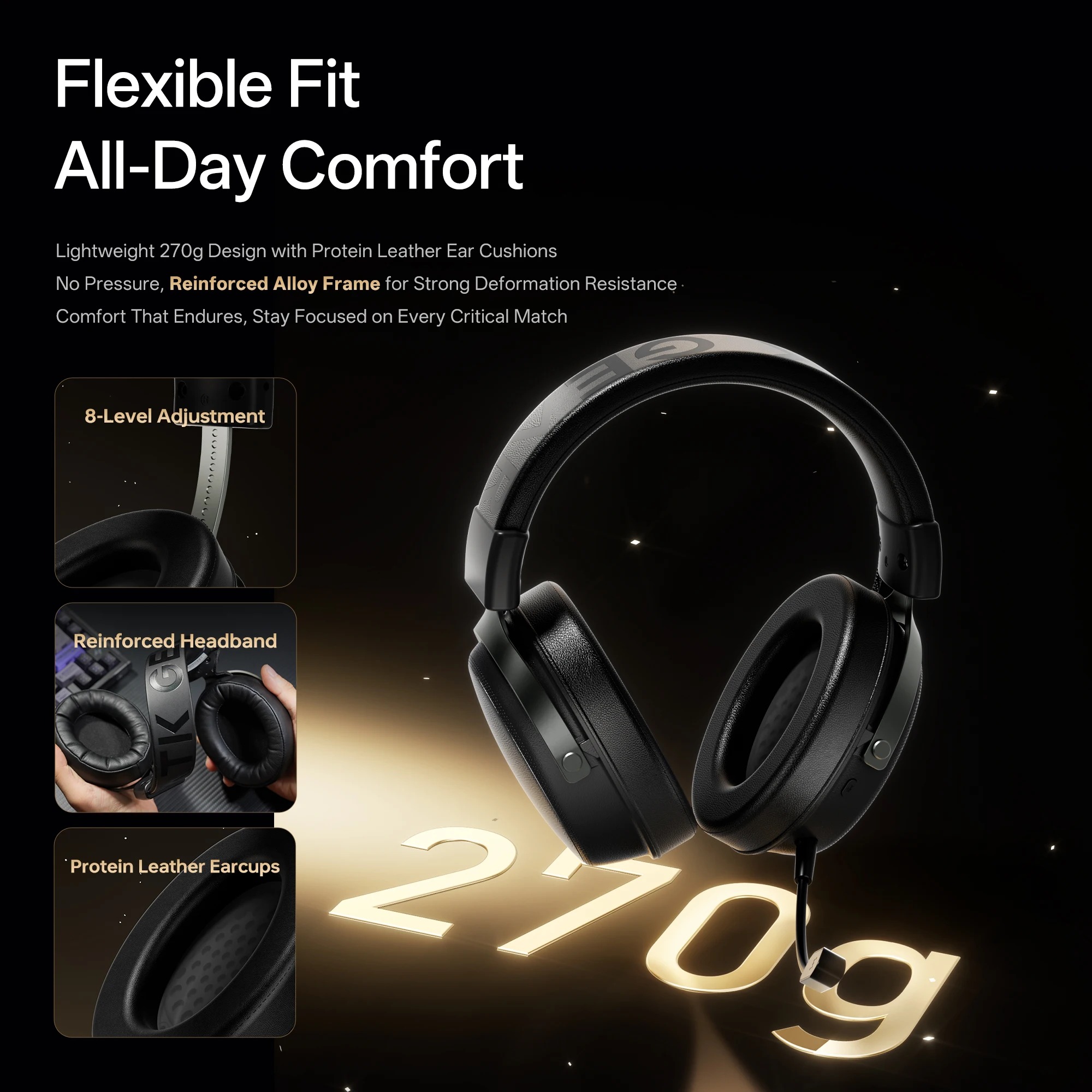 Słuchawki Esports ATK N9 Pro/N – Esports Gaming Headset recenzja i cena