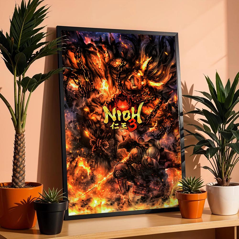 Plakat z grą akcji N-NiohS, de – Esports Gaming Poster recenzja i cena