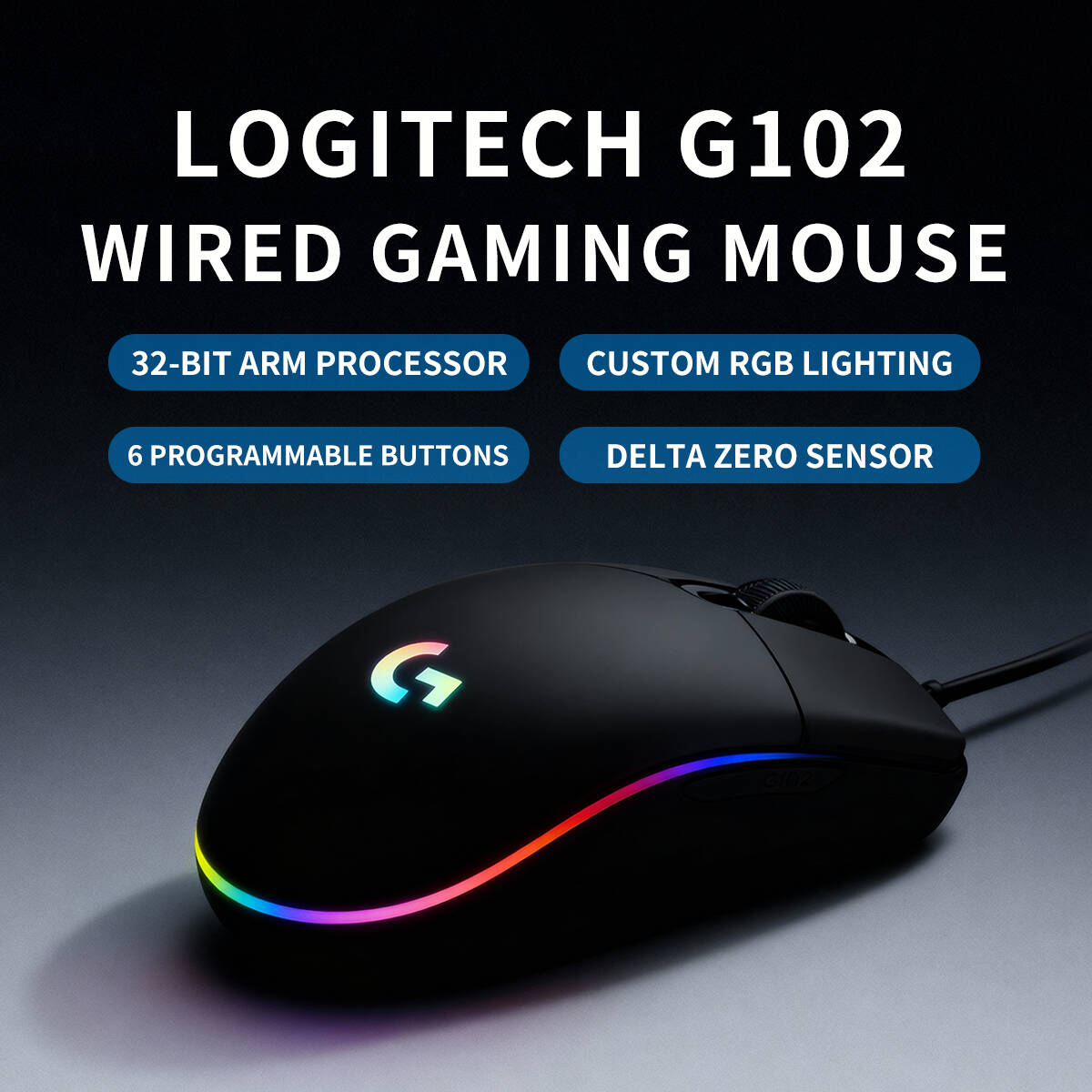 Mysz gamingowa Logitech G102 P – Esports Online Gaming recenzja i cena
