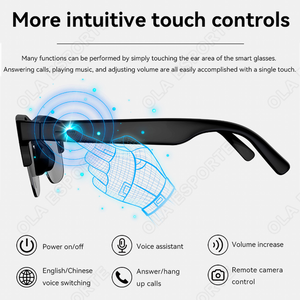 NOWE Inteligentne Okulary V5.3 – Esports Gaming Headset recenzja i cena
