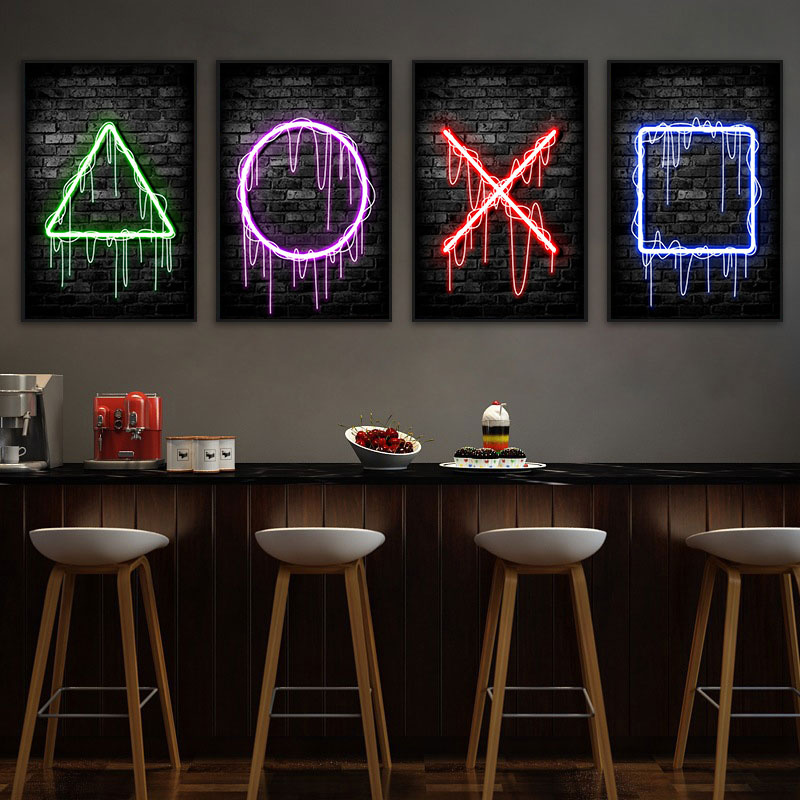 Neonowe plakaty na płótnie z m – Esports Gaming Poster recenzja i cena