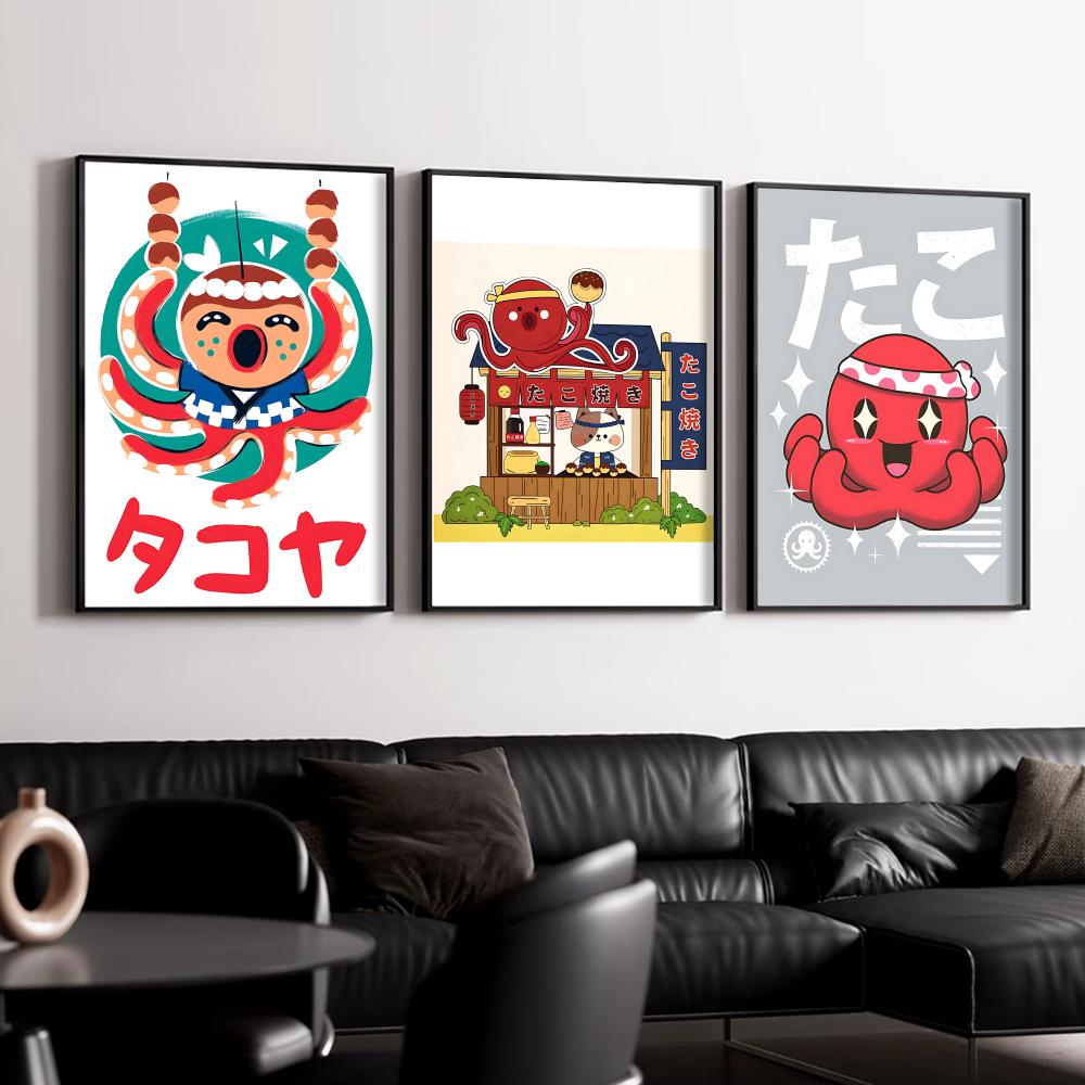 Uroczy plakat z takoyaki, samo – Esports Gaming Poster recenzja i cena