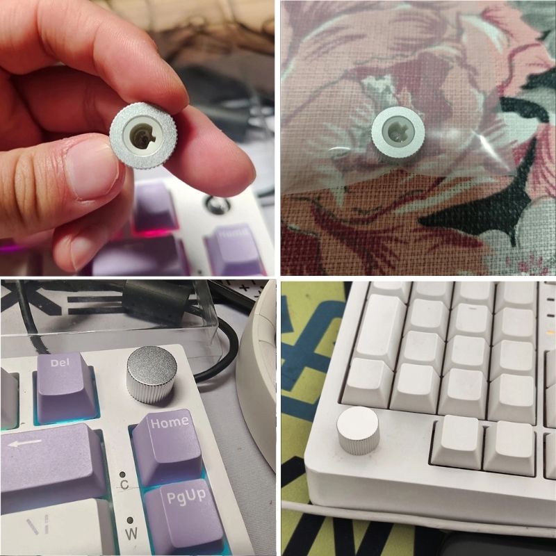 Stylowy metalowy pokrętło ster – Esports Gaming Keyboard recenzja i cena