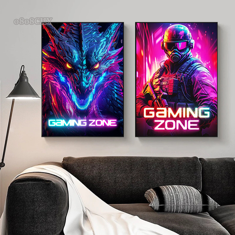 Dragon Assassin Space Armor Ga – Esports Gaming Poster recenzja i cena