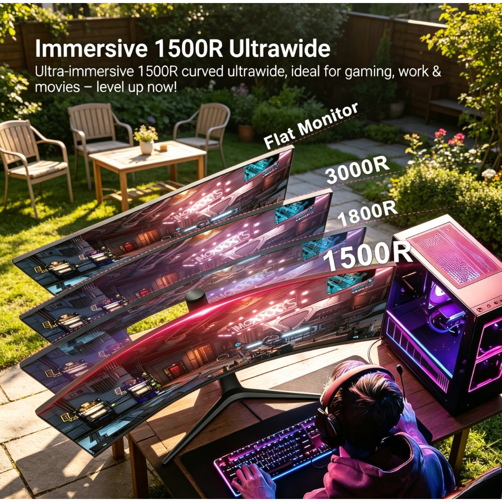 Monitor gamingowy Garden 34 ca – Gaming Monitor Curved recenzja i cena