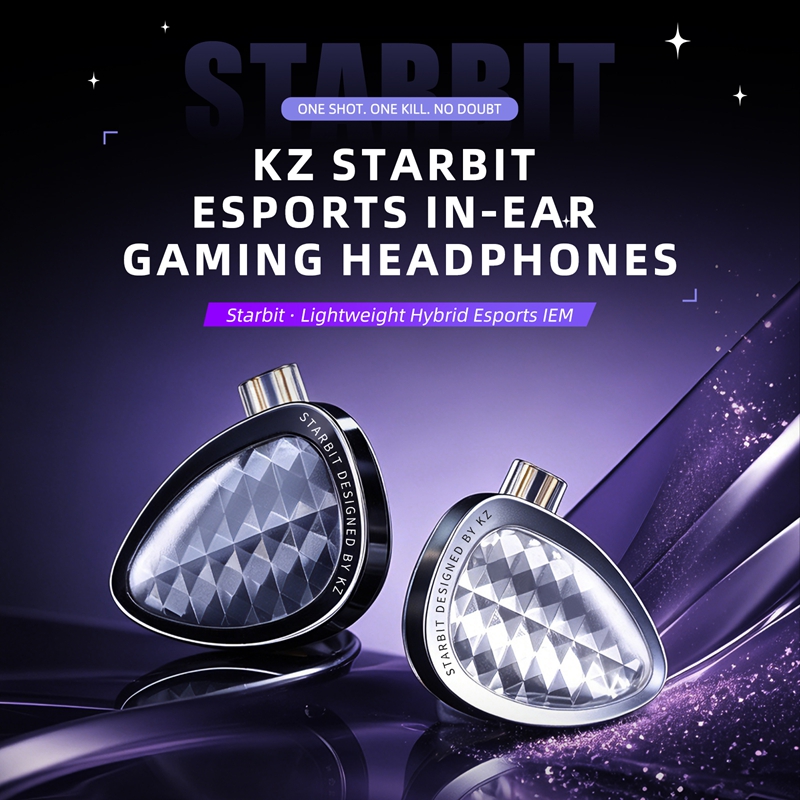 Słuchawki przewodowe KZ Starbi – Esports Gaming Phone recenzja i cena