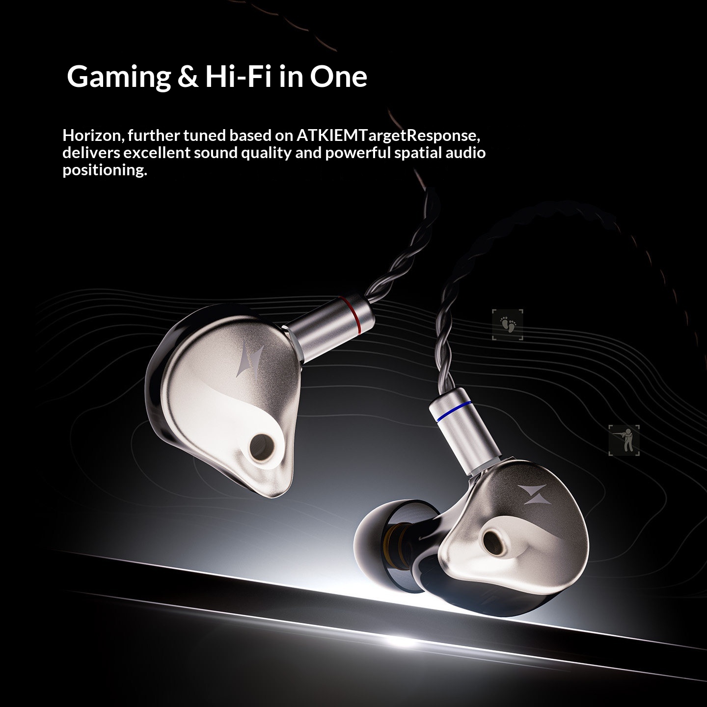 Słuchawki douszne ATK Horizon  – Esports Gaming Headset recenzja i cena